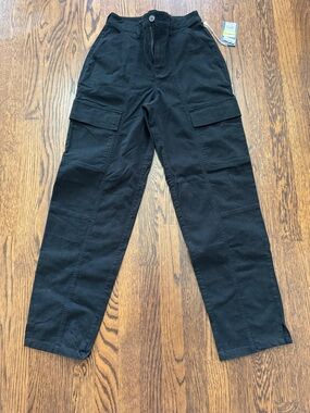UNIVERSAL THREAD Black Cargo Pants with Utility Pockets